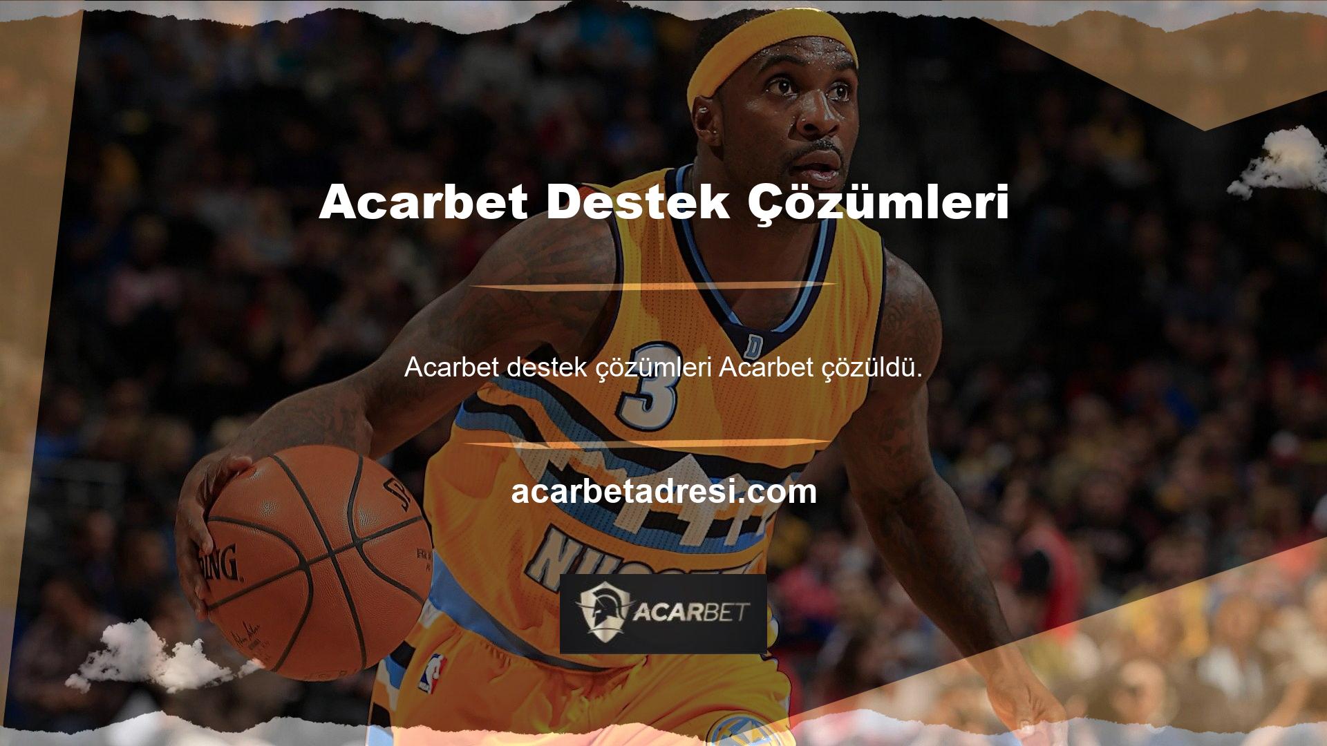 Canlı destek, müşteri desteği, bonus talepleri, finansal destek, promosyonlar ve ortaklıklar, Skype desteği ve daha fazlası için bölümler vardır